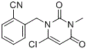2-[(6-氯-3,4-二氢-3-甲基-2,4-二氧代-1(2H)-嘧啶基)甲基]苯甲腈(865758-96-9)