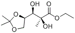 2-C-甲基-4,5-O-(1-甲基乙烯基)-D-阿拉伯糖酸乙酯(93635-76-8)